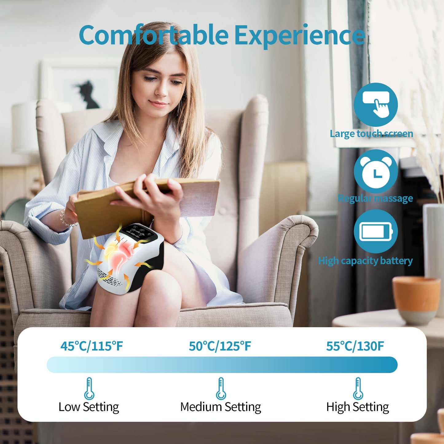 KneeCura™ Knee Massager