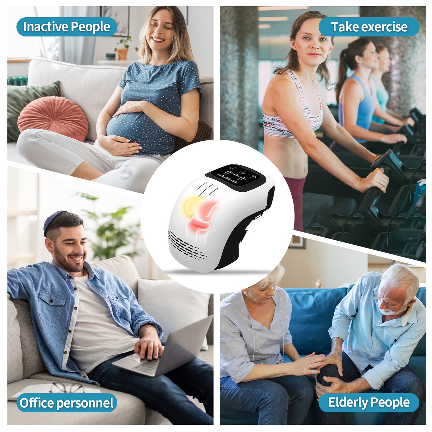 KneeCura™ Knee Massager